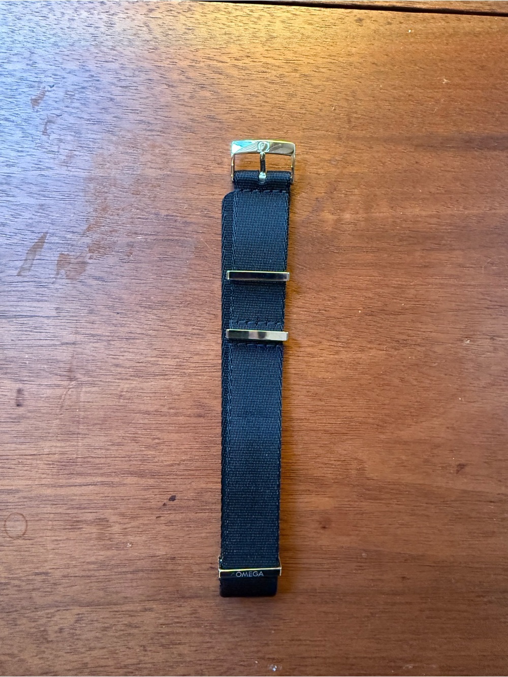 Omega Black NATO Polyamide Band NWT